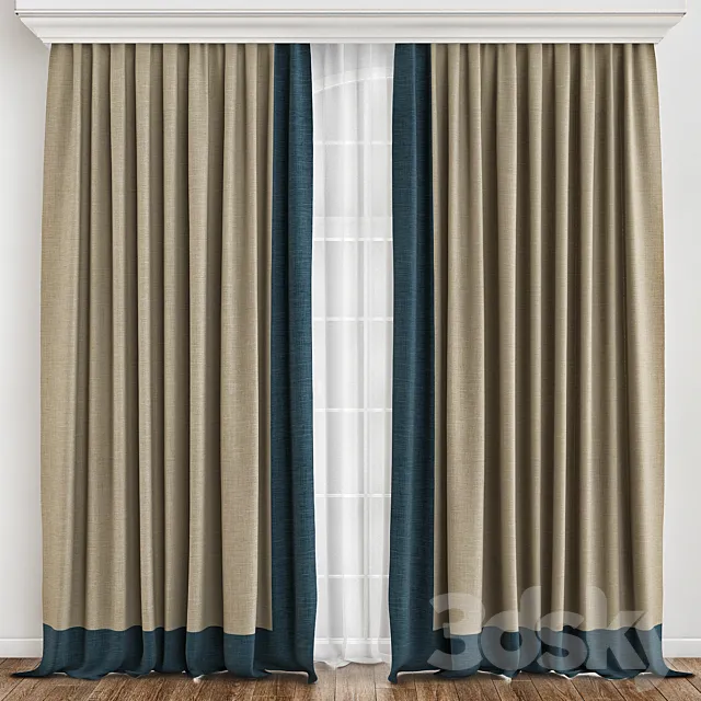 Curtains_86 3D Model Curtains_86 3D Model