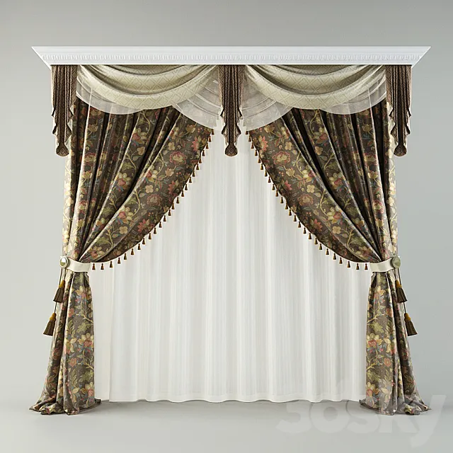 curtains_9 3DModel