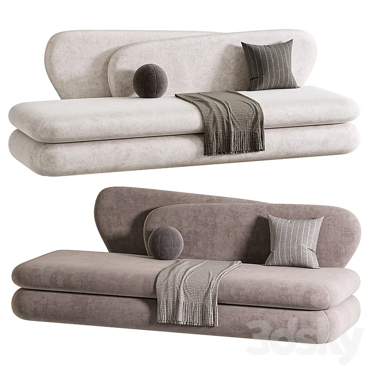 CURVE SOFA 3D Model Free Download CURVE SOFA 3D Model Free Download