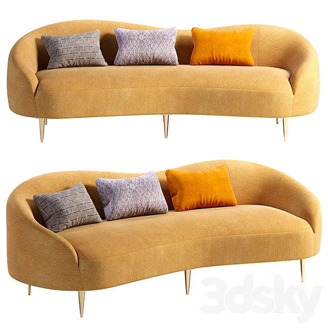 CURVO SOFA 3D Model