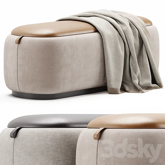 CUSCO fabric pouf – Laskasas 3DModel CUSCO fabric pouf – Laskasas 3DModel