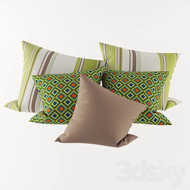 Cushions 3DModel Cushions 3DModel