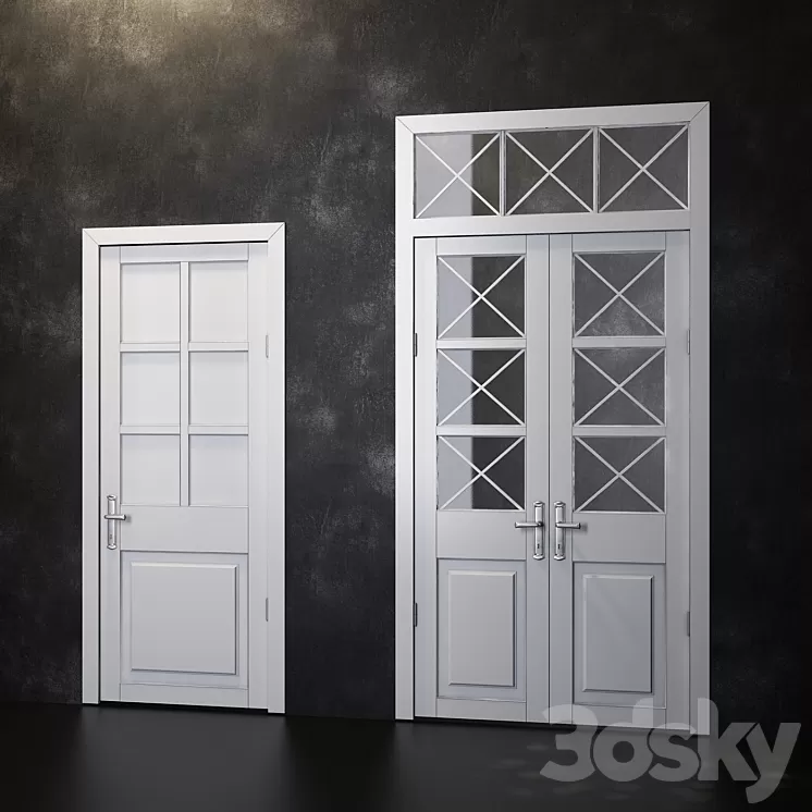 Custom doors 3D Model