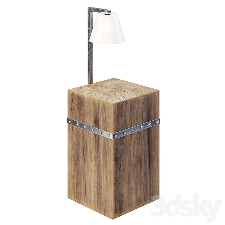 Custom Nightstand 3D Model Free Download