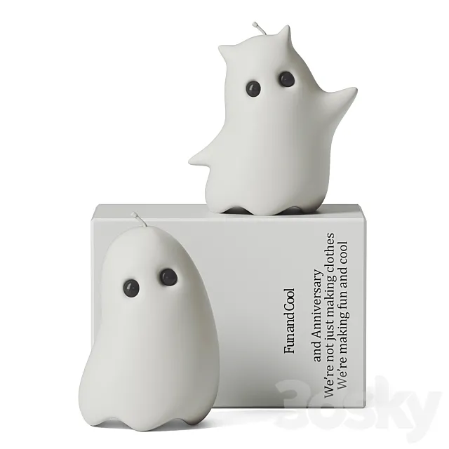 cute ghost 3D Model cute ghost 3D Model