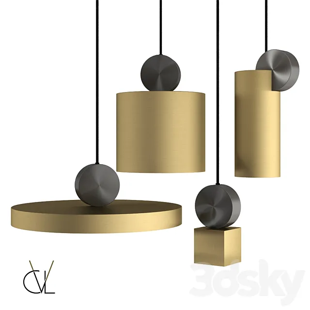 CVL Luminaires Calée 3D Model