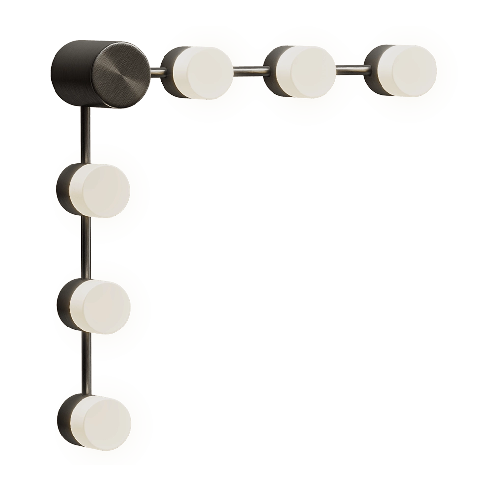 CVL – Wall lamp IP Backstage 6C corner 3D Model CVL – Wall lamp IP Backstage 6C corner 3D Model