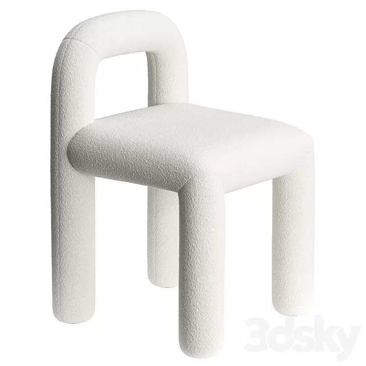 Cyla Dining Chair by Made.com 3D Model Free Download