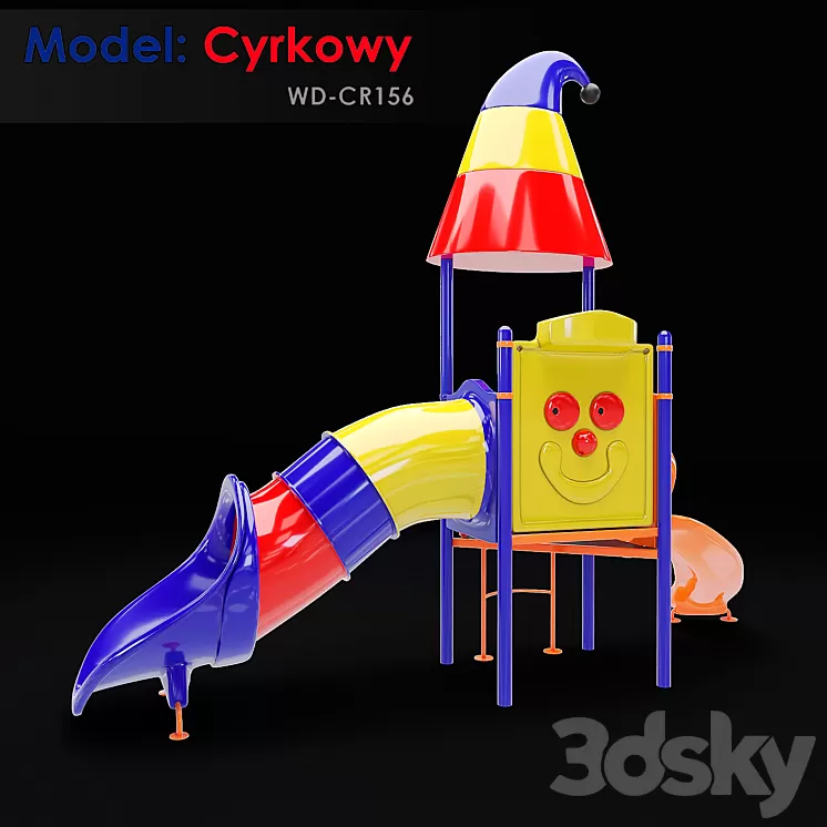 Cyrkowy (WD-CR156) 3D Model Cyrkowy (WD-CR156) 3D Model