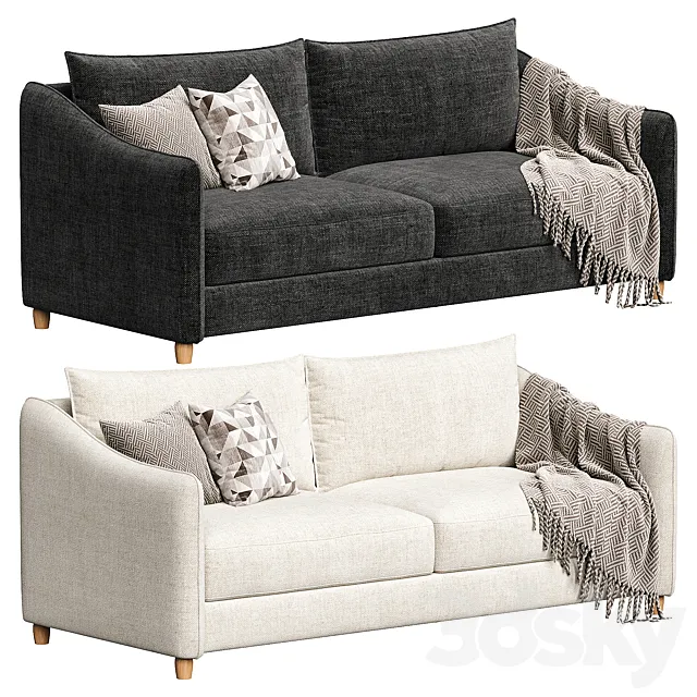 Диваны Прямые Ethos 3D Model