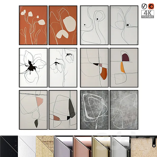 Картины 3D Model