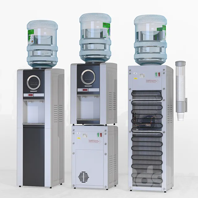 Кулер SONNEN TEB-02 3D Model