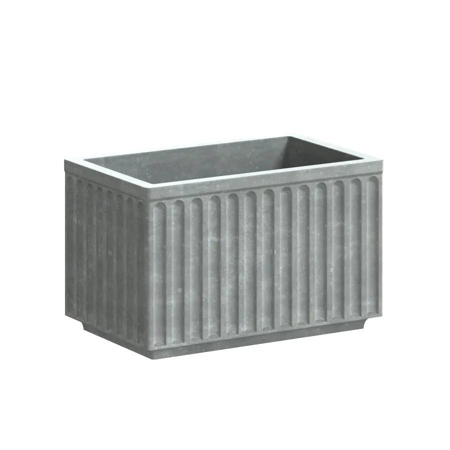 Петро Бетон – Planter with flutes 3D Model