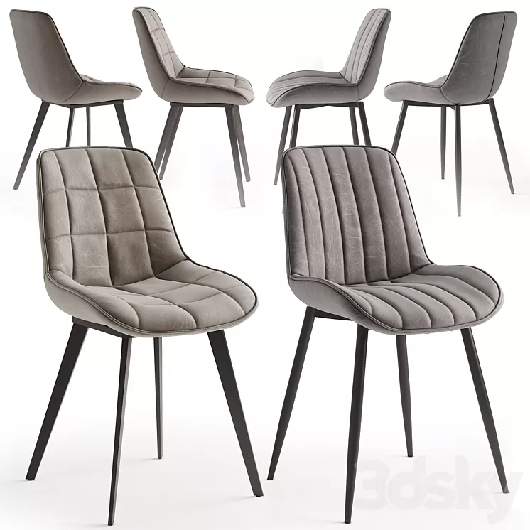 Сhair Adah and Anant La Forma 3D Model Сhair Adah and Anant La Forma 3D Model