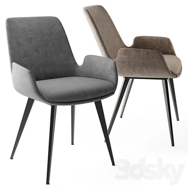 Сhair Hermann Julia Grup 3D Model Сhair Hermann Julia Grup 3D Model