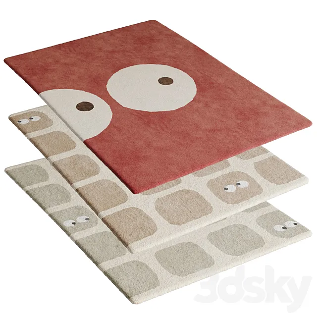 Сhildren’s carpet by Blur-studio 3D Model