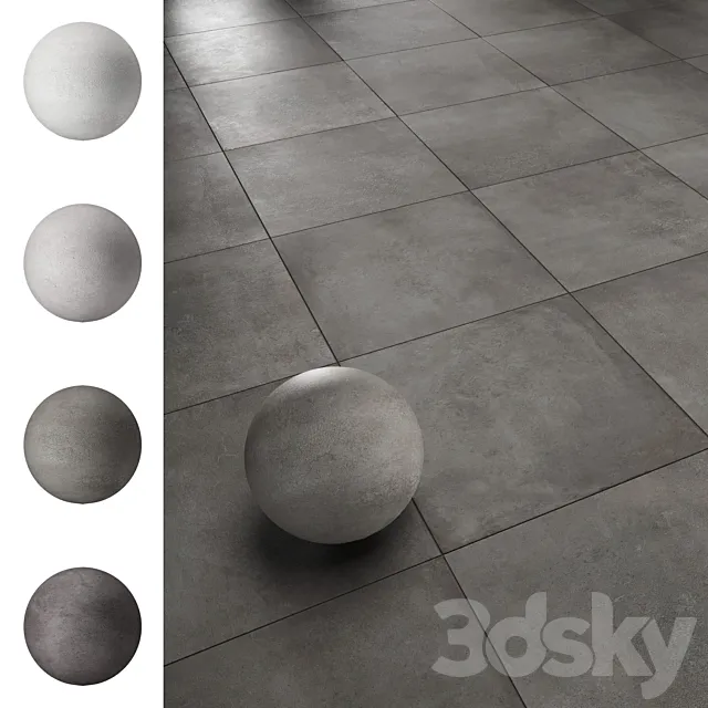 Сoncrete slab Caesar Wide 3D Model Сoncrete slab Caesar Wide 3D Model