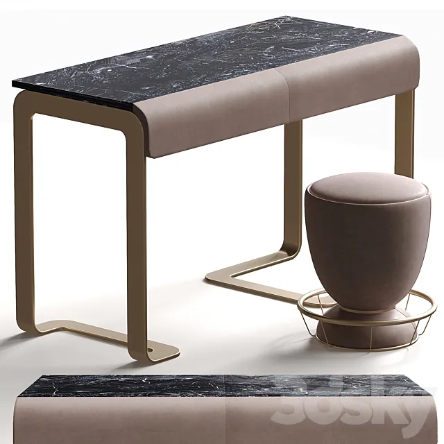 Туалетный столик ИСАБЕЛЬ 3D Model