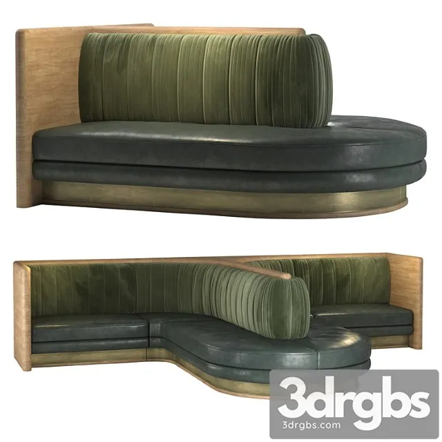 D8-sofa for restaurant 2 3D Model Download D8-sofa for restaurant 2 3D Model Download