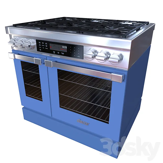 Dacor blue ranges 3D Model Dacor blue ranges 3D Model