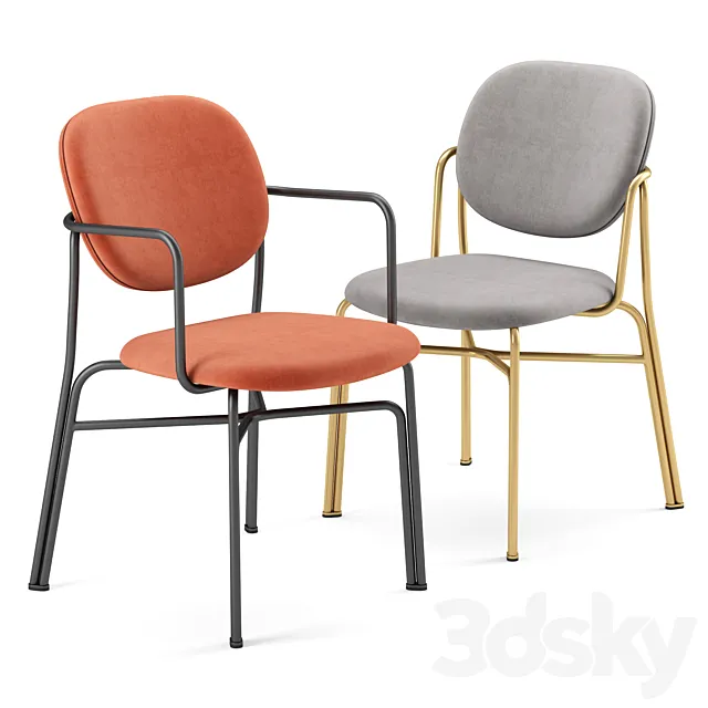 Dada Chair Bontempi 3D Model