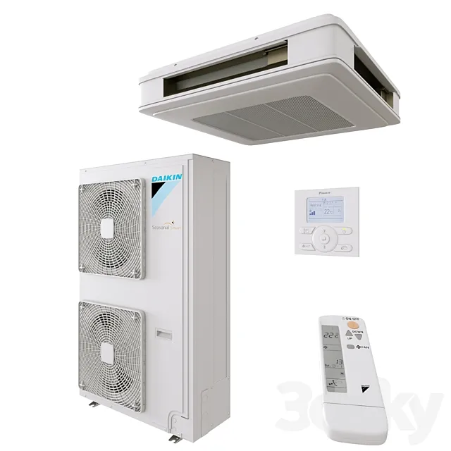 Daikin FUQ125C _ RZQSG125L9V 3D Model
