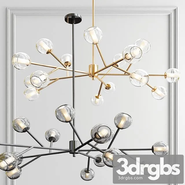 Dainolite horizontal chandelier Dainolite horizontal chandelier