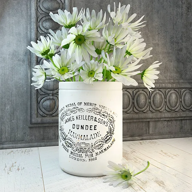 Daisies 3DModel - 3DSKY Decor Helper