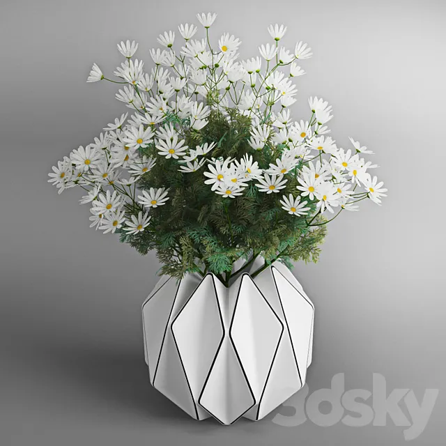 Daisies 3DModel