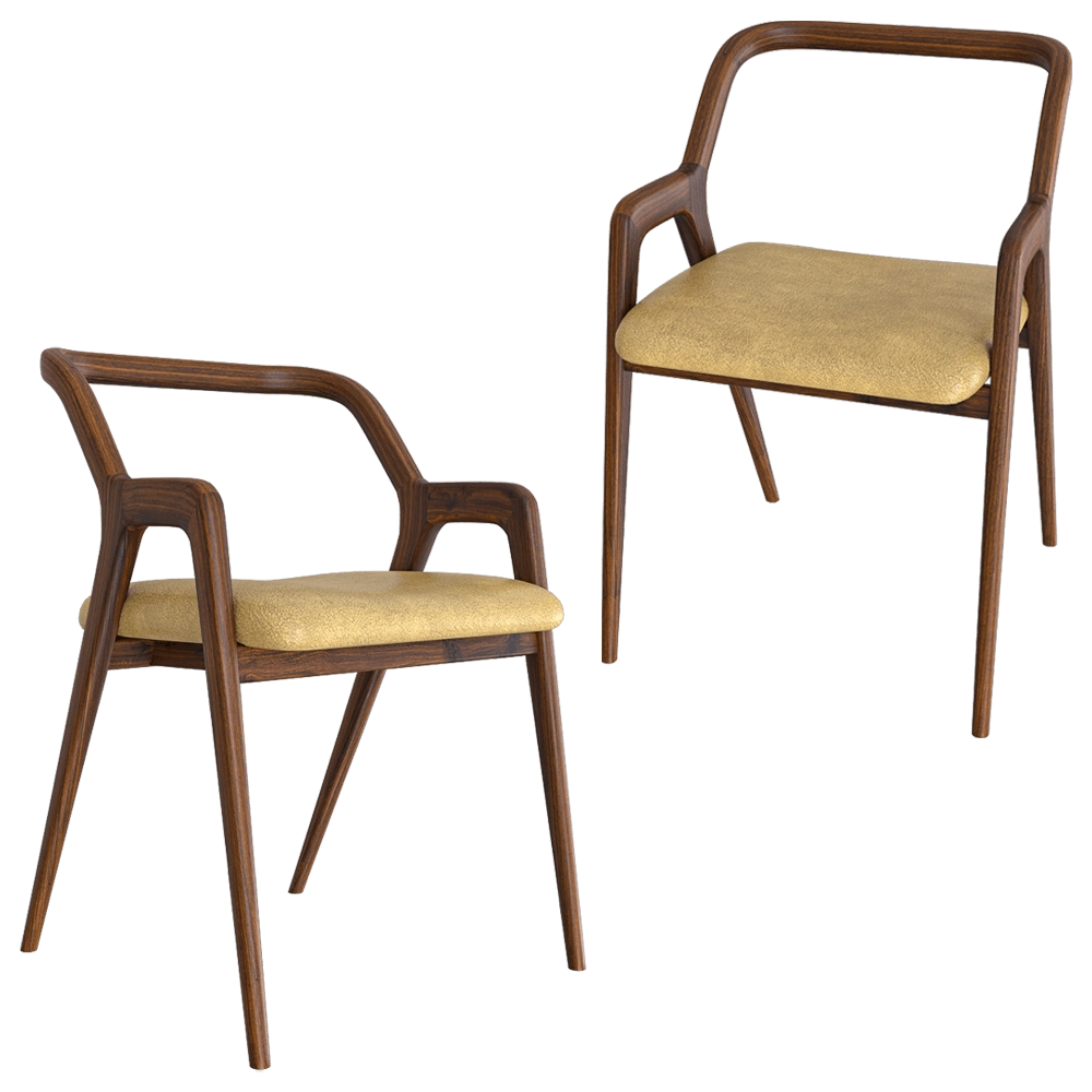 Dale Italia – Chair In breve C-142 3D Model Dale Italia – Chair In breve C-142 3D Model
