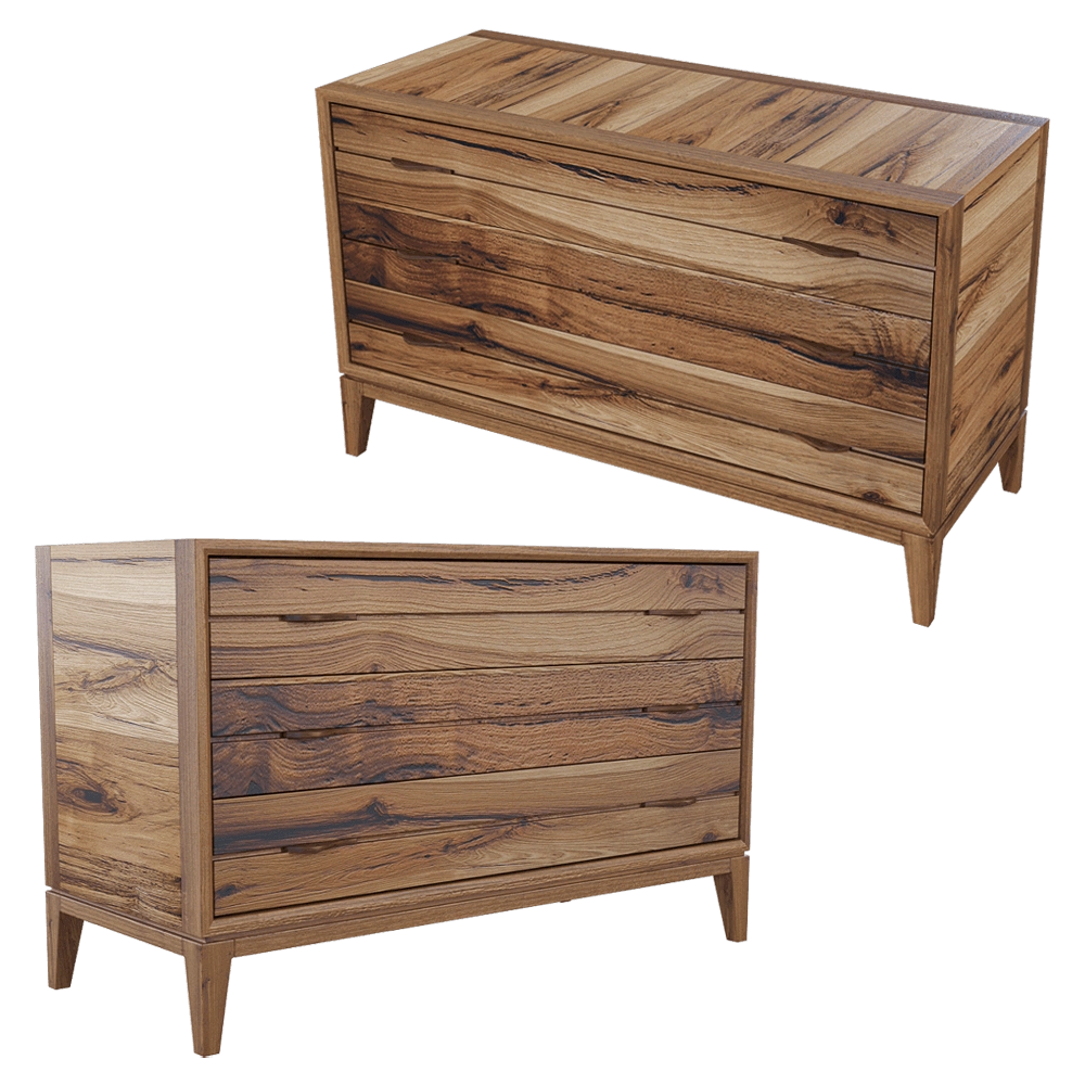 Dale Italia – Chest of drawers Binario M-115 3D Model Dale Italia – Chest of drawers Binario M-115 3D Model
