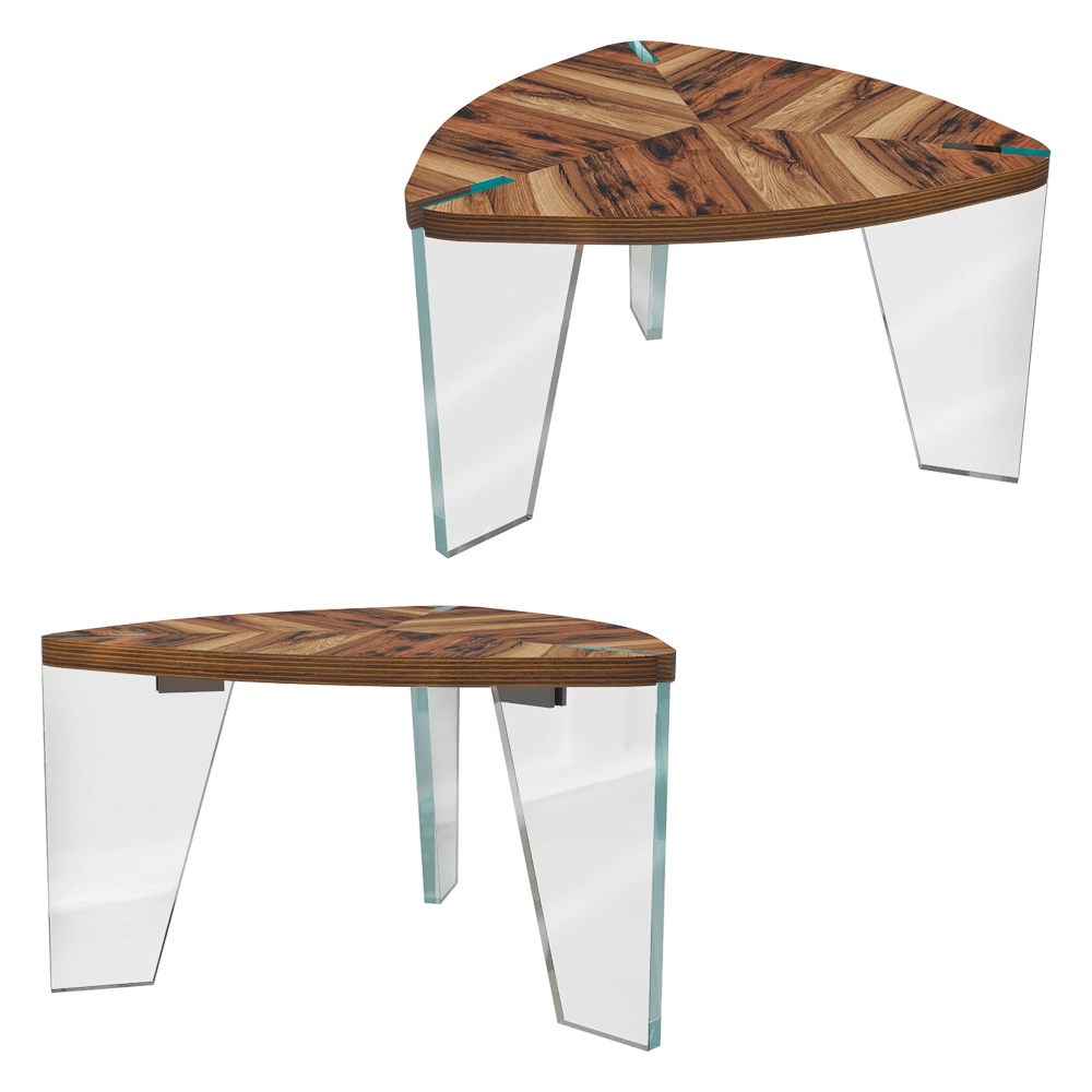Dale Italia – Coffee table Sospeso H-113/H-114 3D Model Dale Italia – Coffee table Sospeso H-113/H-114 3D Model