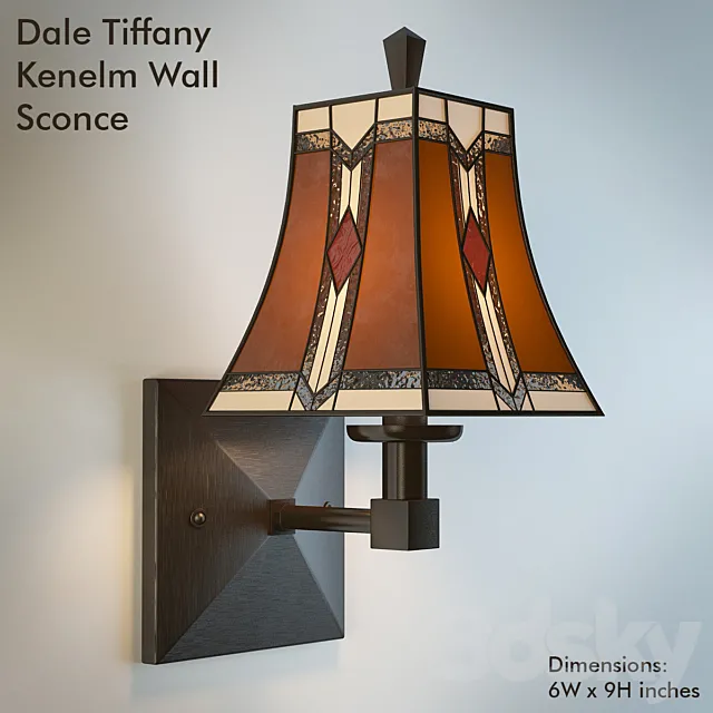 Dale Tiffany _ Kenelm 3D Model