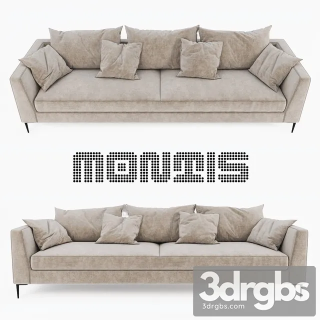 Daley Sofa 3D Model Download Daley Sofa 3D Model Download