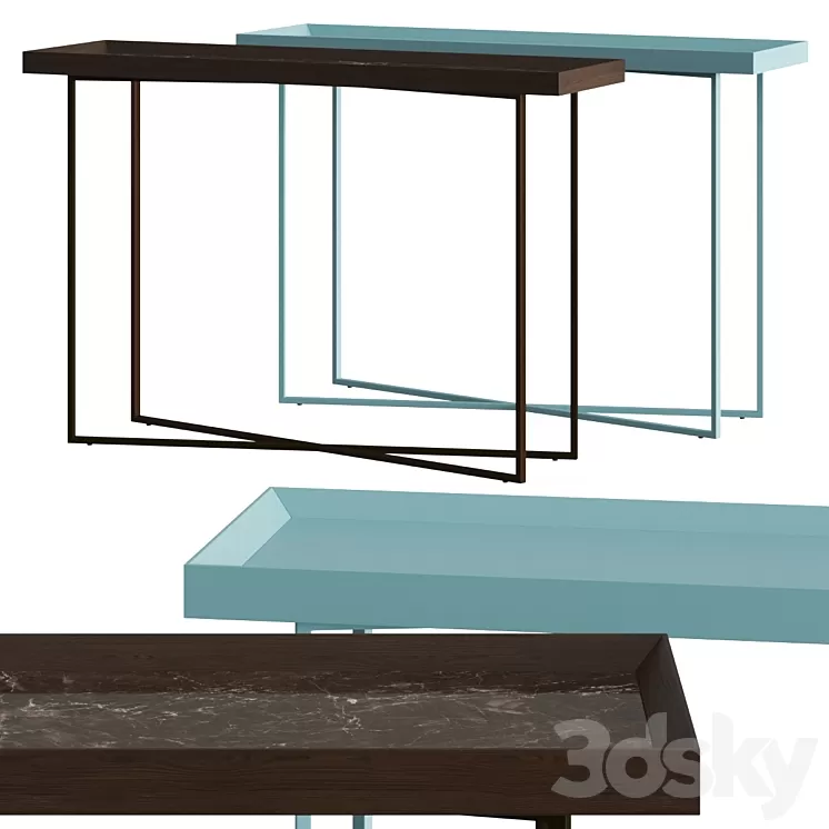 Dall Agnese Slash Console Table 3D Model