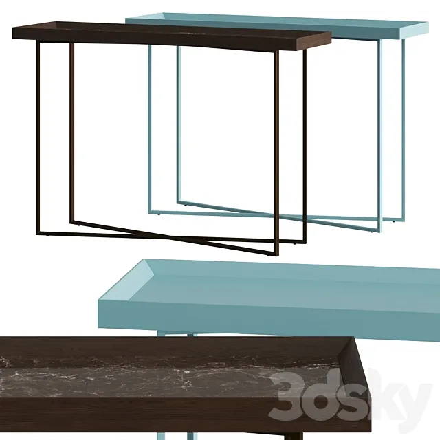 Dall Agnese Slash Console Table 3DModel