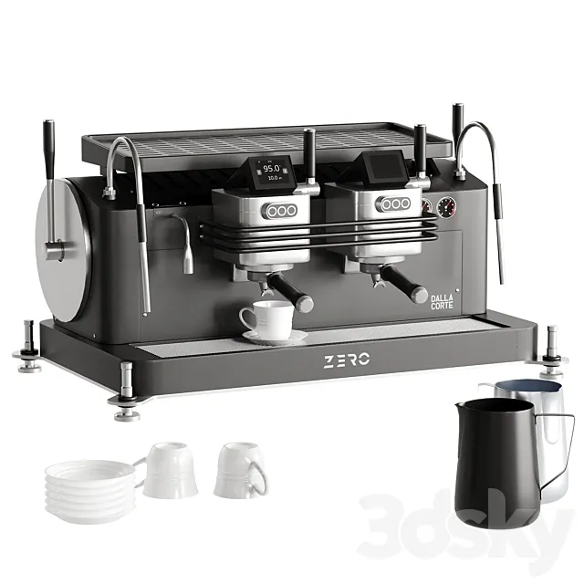 Dalla Corte Zero Espresso Machine 3D Model