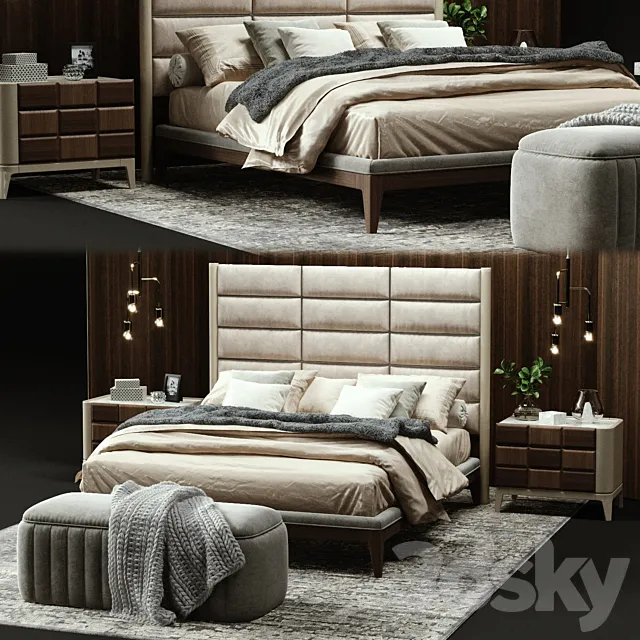 Dall’Agnese DAMA Bed 3DModel