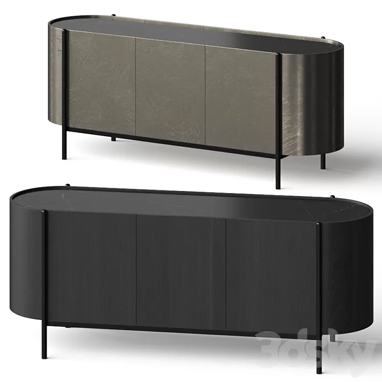 Dall’Agnese Supernova Sideboard Table 3D Model Dall’Agnese Supernova Sideboard Table 3D Model