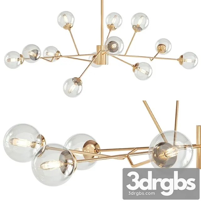 Dallas chandelier 3D Model Download Dallas chandelier 3D Model Download