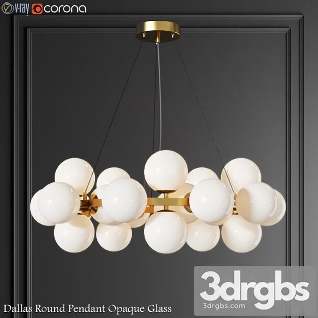 Dallas maytoni round pendant lamp 3D Model Download Dallas maytoni round pendant lamp 3D Model Download