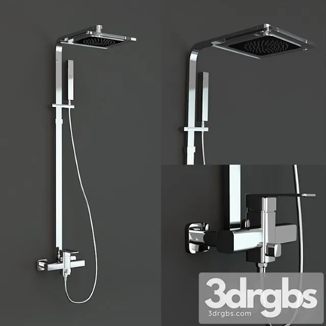 Damixa Slate Shower Set 3D Model Download