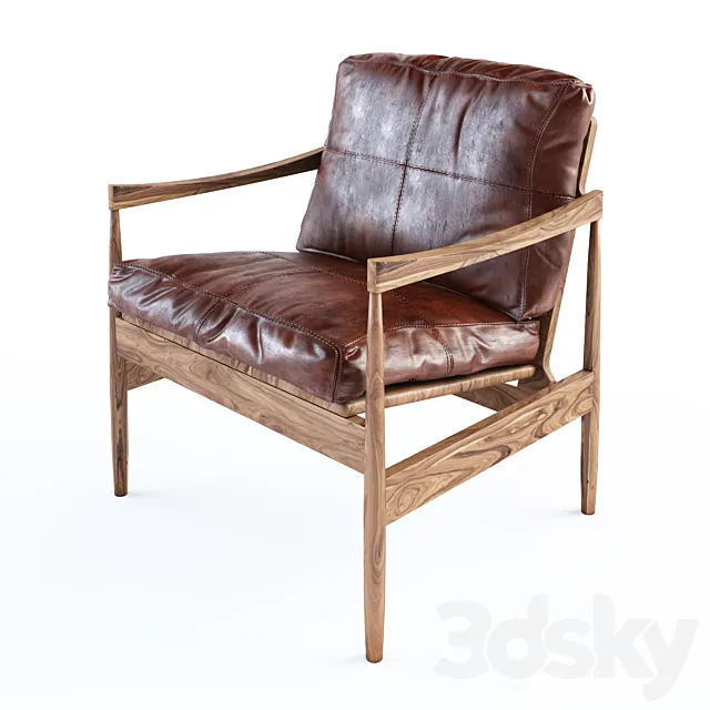Dan Form hermes lounge chair 3DModel