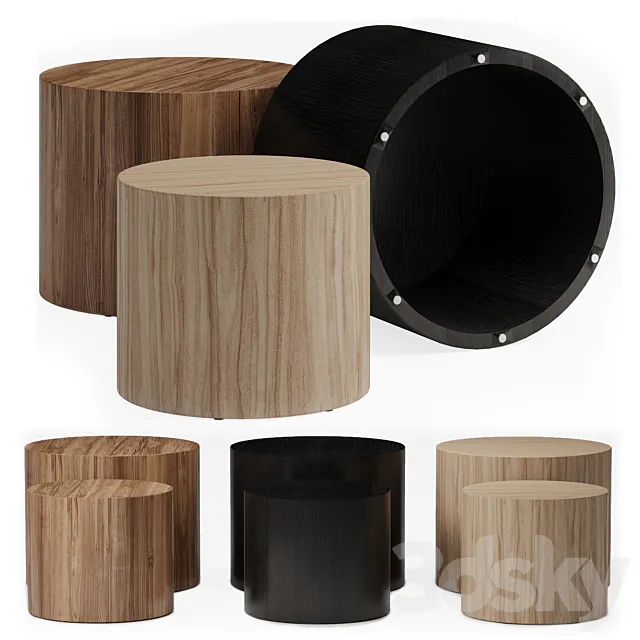 Dan table set 3D Model