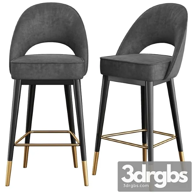 Danetti clover bar stool 2 3D Model Download Danetti clover bar stool 2 3D Model Download