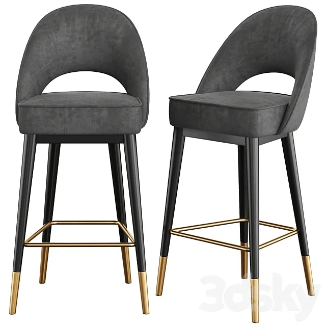 Danetti Clover Bar Stool 3DModel