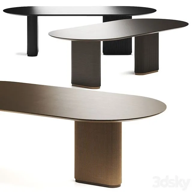 Dania Momocca Collection Table 3D Model