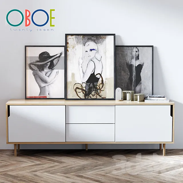 Dann 201 Sideboard 3D Model Dann 201 Sideboard 3D Model