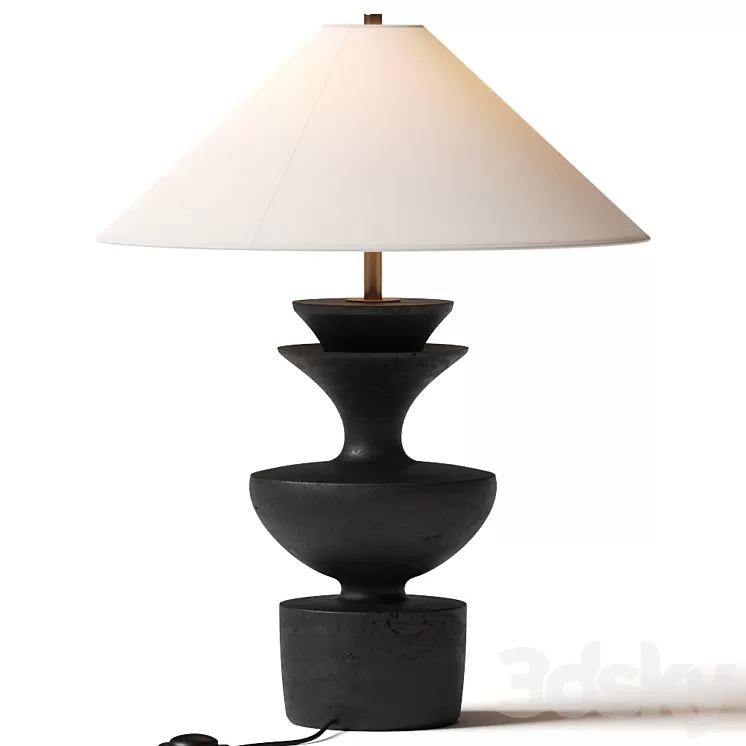 Danny Kaplan Ceramic Sophia Table Lamp 3D Model Free Download Danny Kaplan Ceramic Sophia Table Lamp 3D Model Free Download