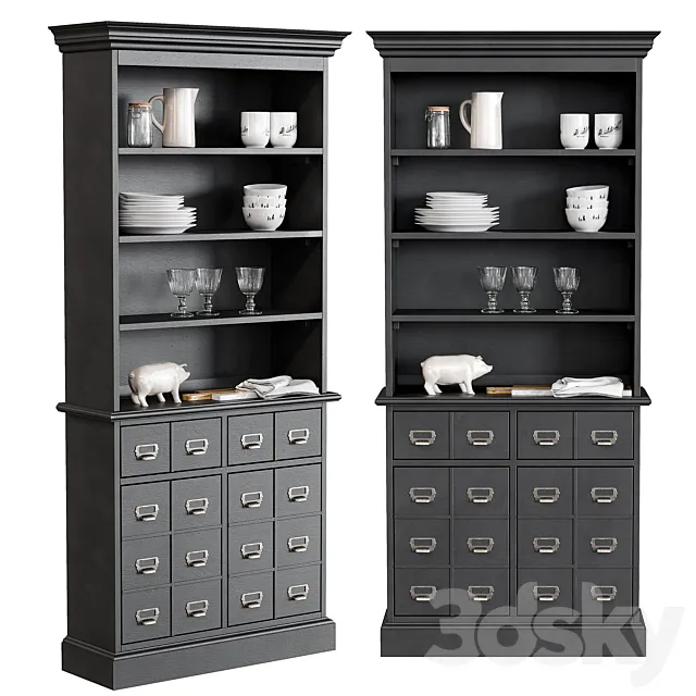 Dantin Sideboard 3D Model